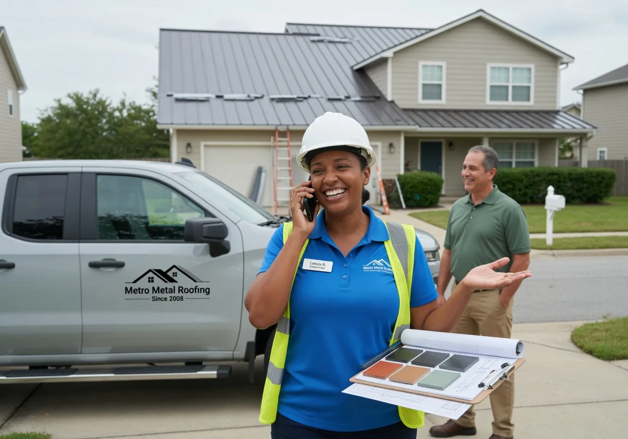 Storm Damage Metal Roof Repair in Little Mountain, SC